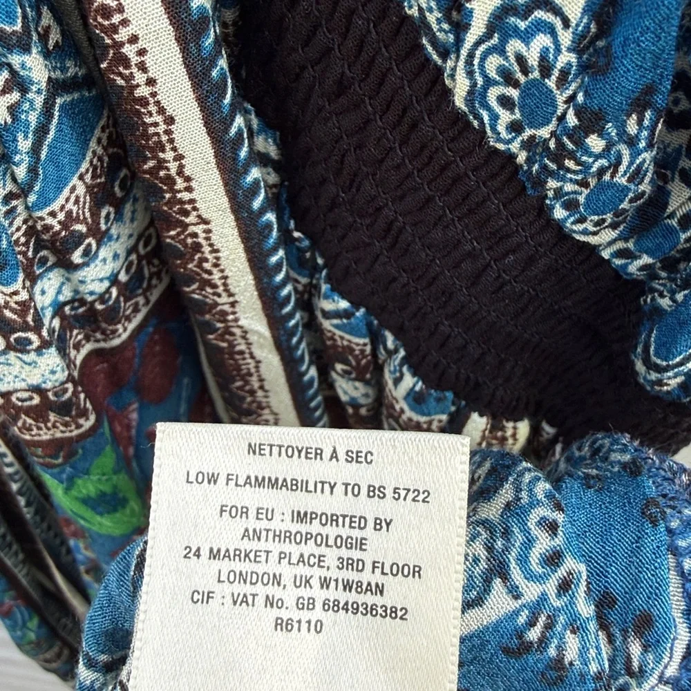 Anthropologie | Lilka Antora Cropped Jumpsuit size Large